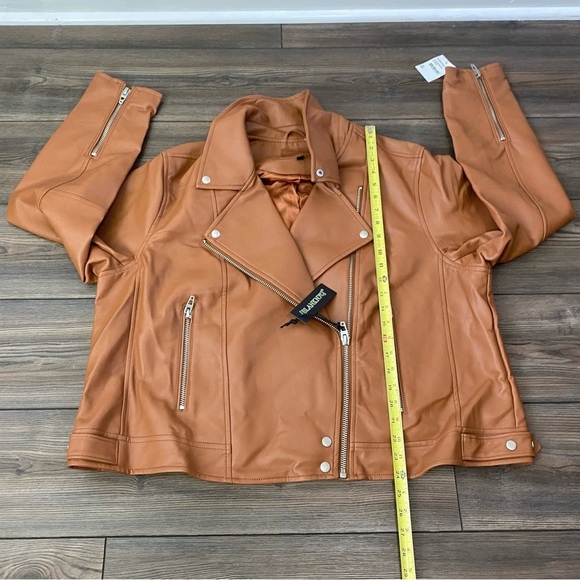 Blank NYC moto faux leather jacket NEW - Picture 8 of 9